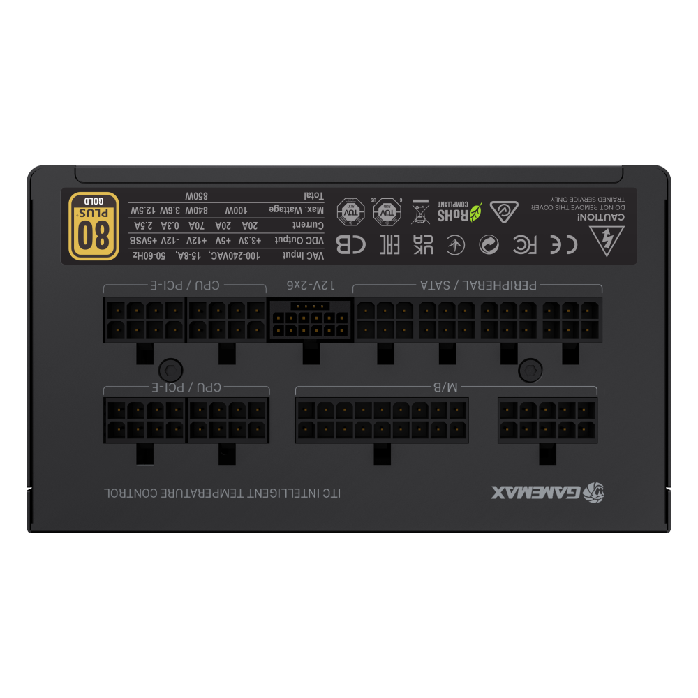 Блок питания Gamemax GX PRO 850G (2121-0850B0036) фото
