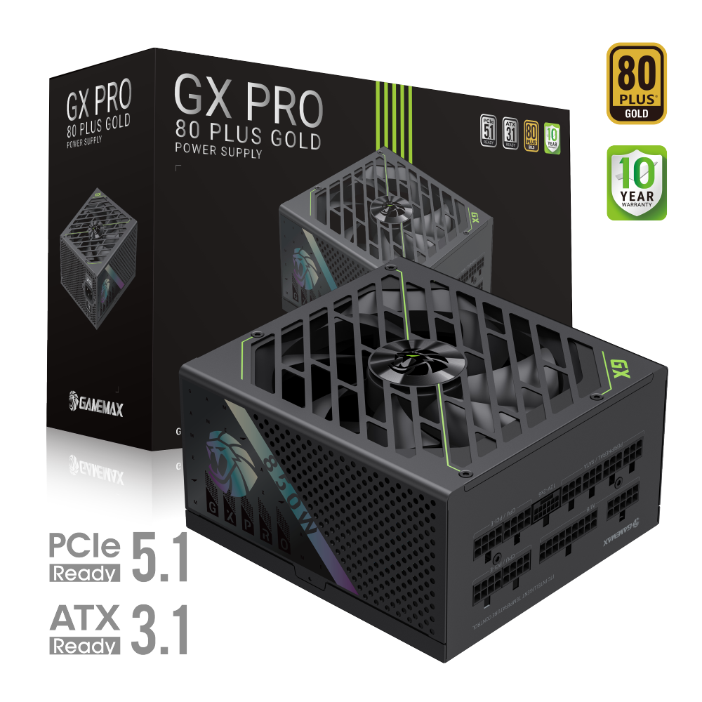 Блок питания Gamemax GX PRO 850G (2121-0850B0036) фото