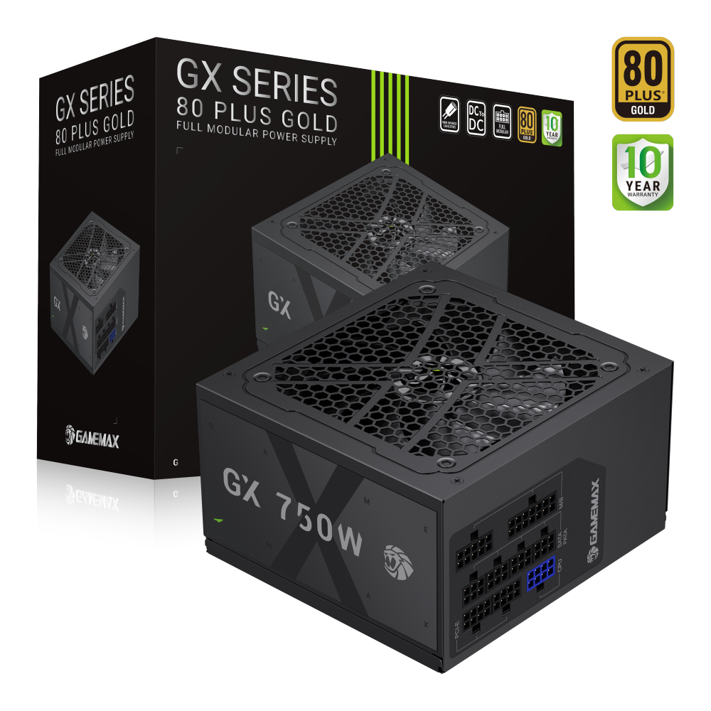 Блок питания Gamemax GX 750GF (2132-0750B0022) фото