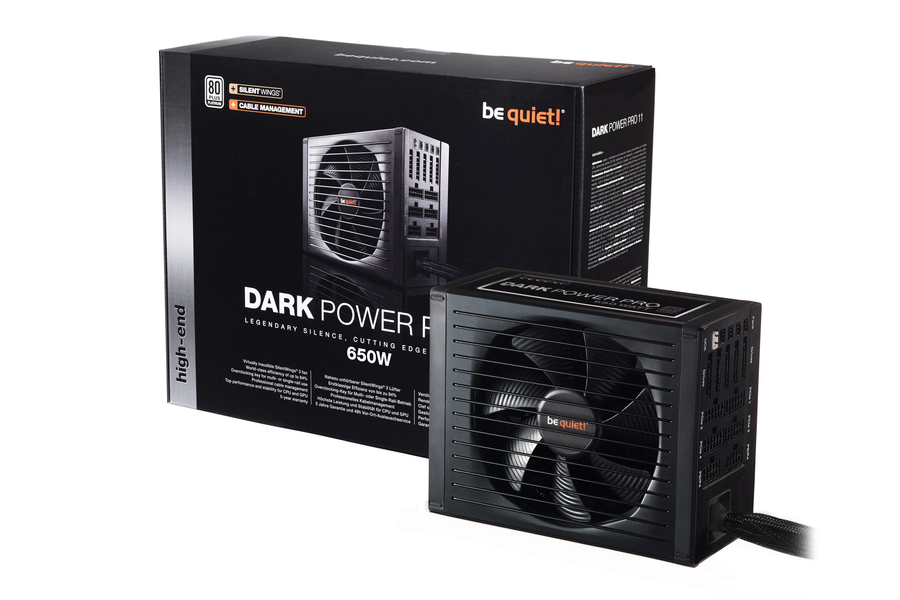 картинка Блок питания Bequiet! Dark Power Pro 11 650W P11-650W BN251 от магазина itmag.kz