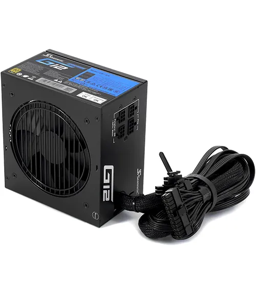 Блок питания ATX 650W Seasonic G12 GM-650, Gold (G12 / SSR-650FM) фото