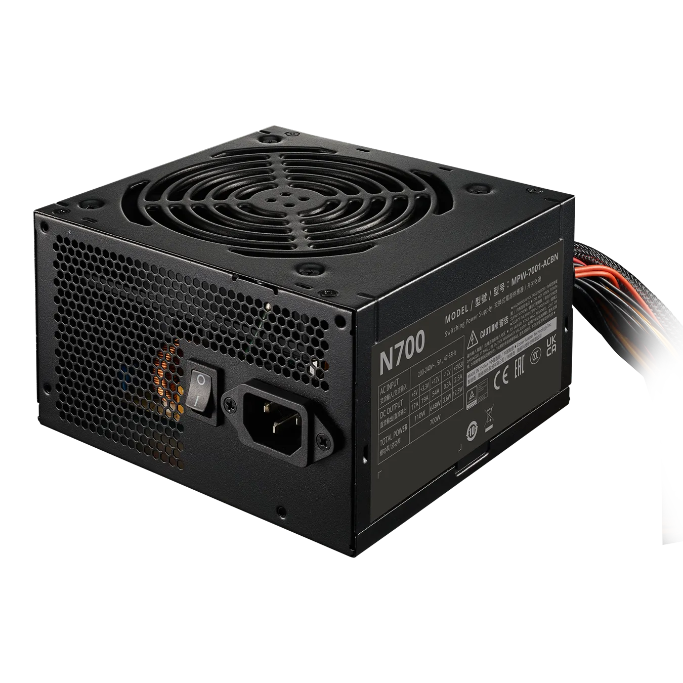 Блок питания CoolerMaster Elite NEX N500 230V Active PFС (MPW-5001-ACBN-BEU) фото