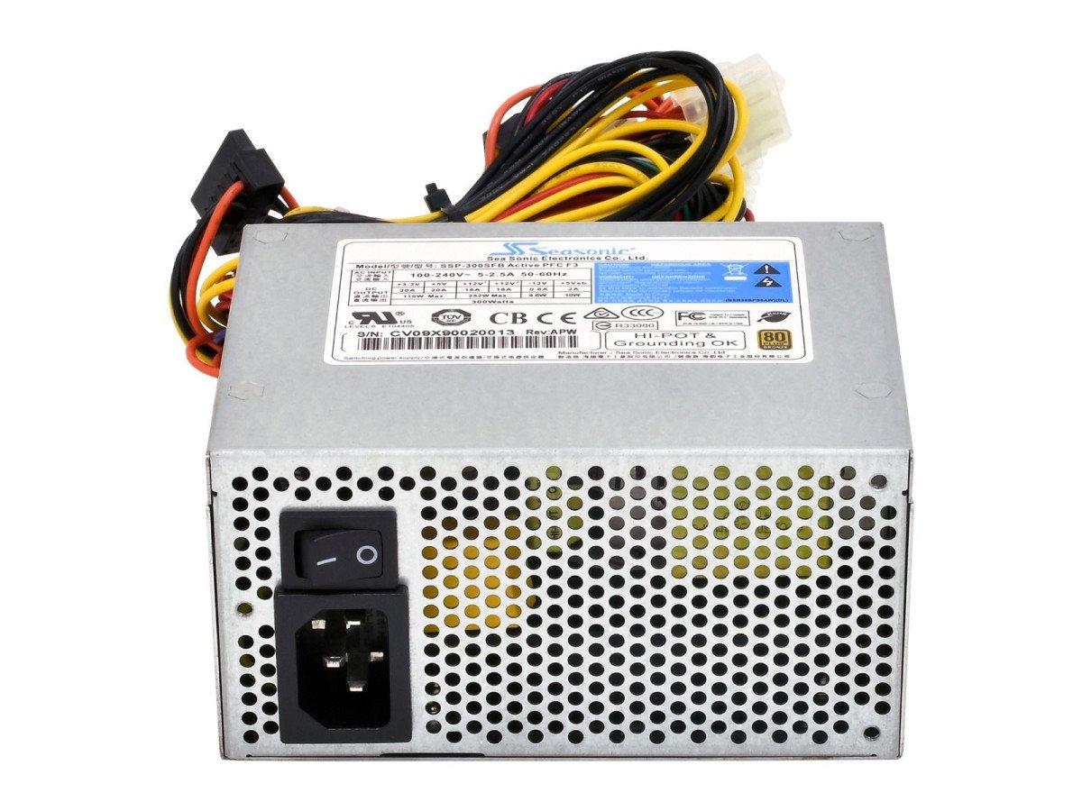 Блок питания SFX/ATX Seasonic SSP-300SFB 300W  (SSP-300SFB) фото