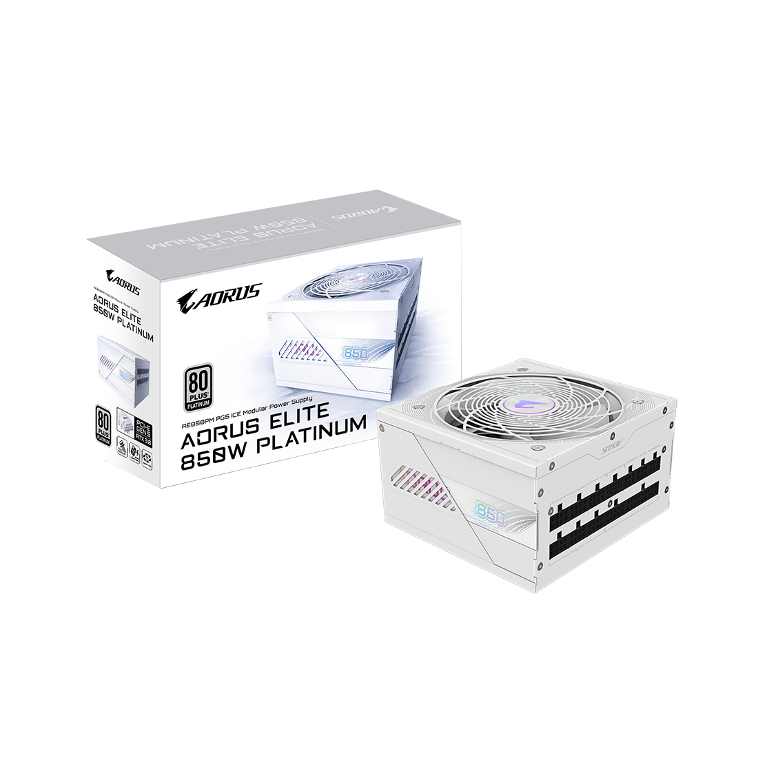 Блок питания 850W Gigabyte GP-AE850PM PG5 ICE (GP-AE850PM PG5 ICE) фото