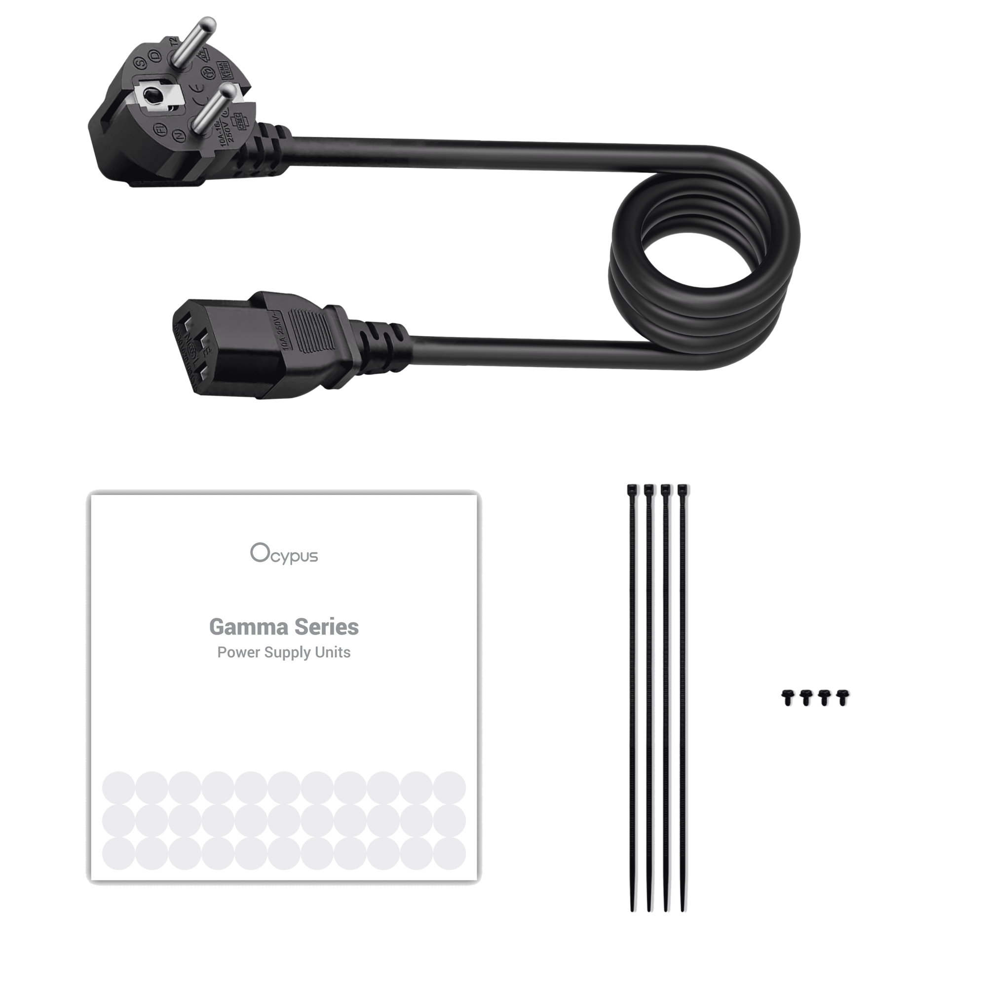 Блок питания Ocypus Gamma P550, Черный (Gamma-P550-W1HDBK024X-EU) фото