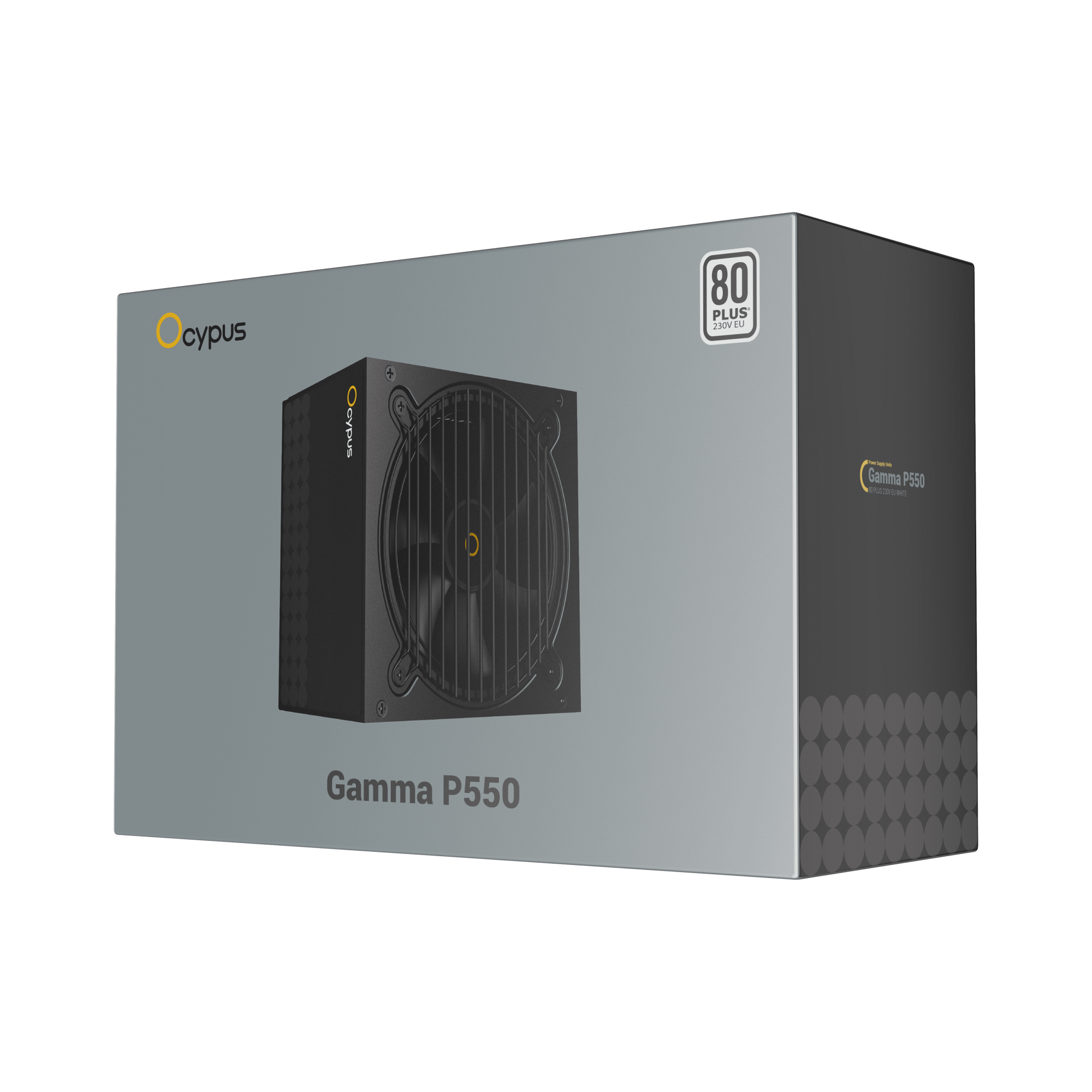 Блок питания Ocypus Gamma P550, Черный (Gamma-P550-W1HDBK024X-EU) фото