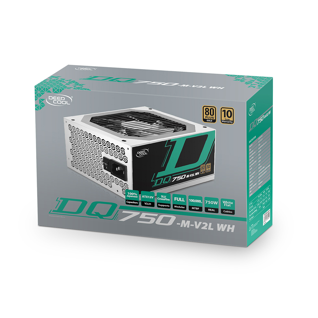 картинка Блок питания Deepcool DQ750-M-V2L WH от магазина itmag.kz