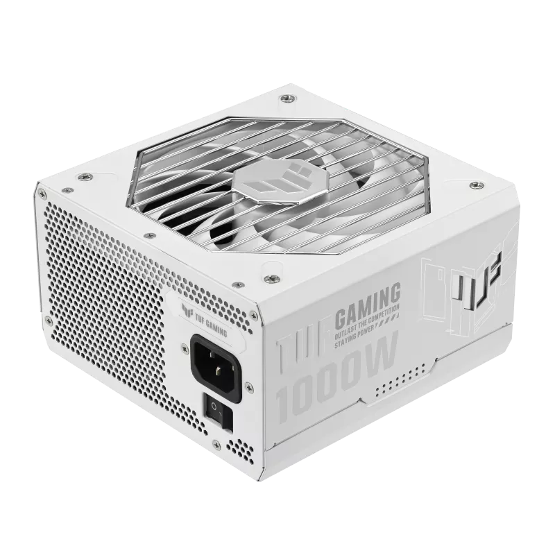  Блок питания ASUS TUF Gaming 1000W Gold White Edition (TUF-GAMING-1000G-WHITE) фото