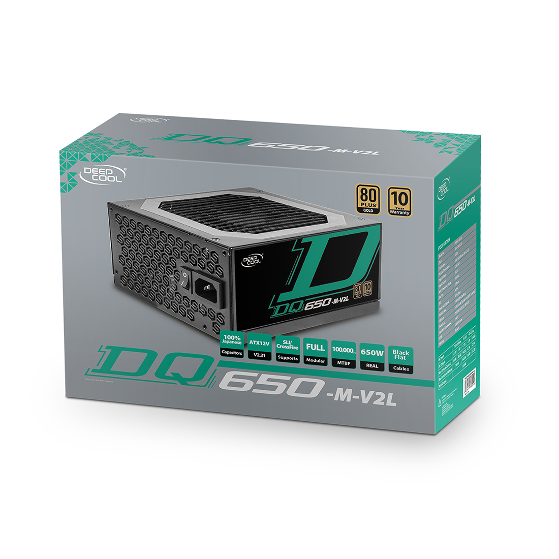 картинка Блок питания Deepcool DQ650-M-V2L от магазина itmag.kz