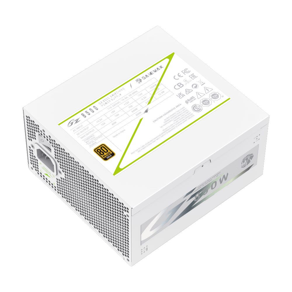 Блок питания Gamemax GZ 850G White (2121-0850B0053) фото