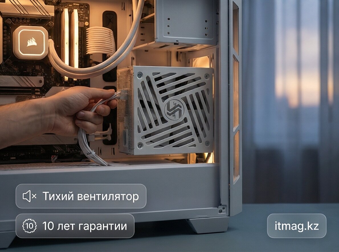 Блок питаня ATX Seasonic Focus GX-850-White, 80 Plus Gold, ATX3.0, 850W (SRP-FGX851-A5A32SF) фото