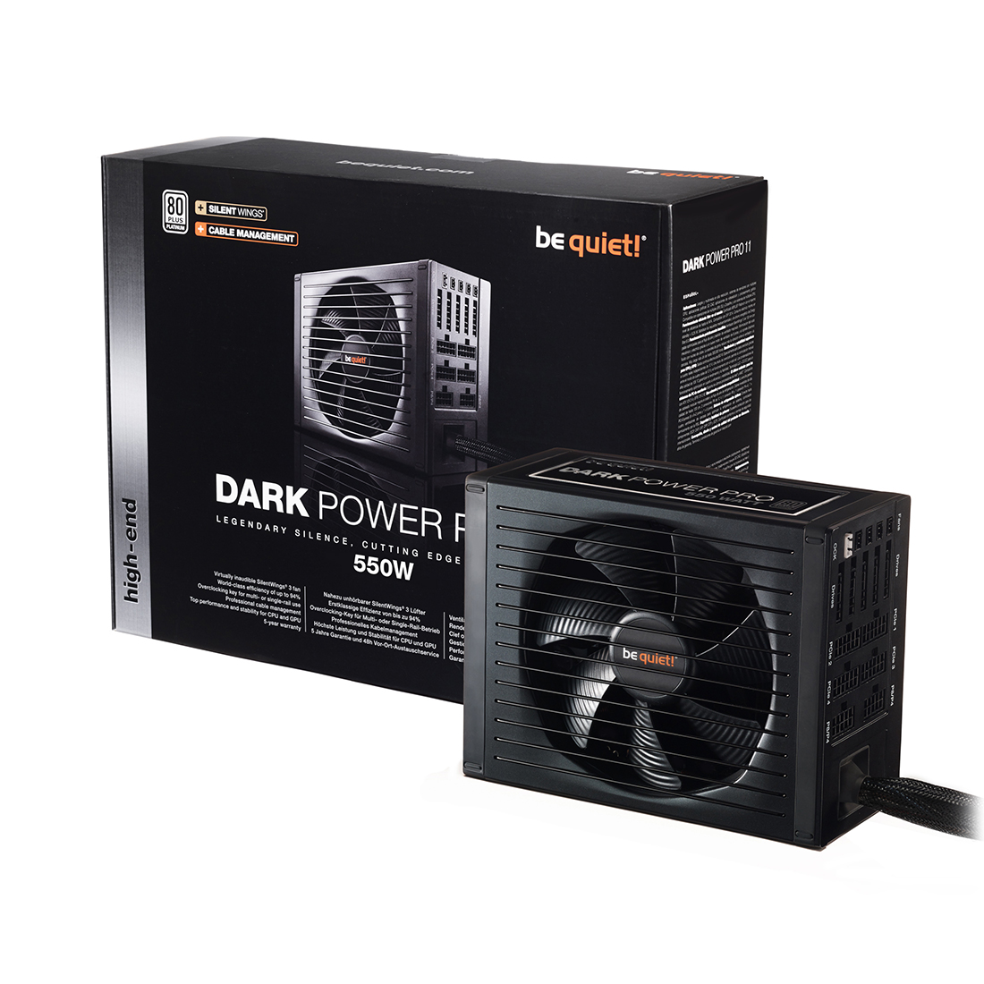картинка Блок питания Bequiet! Dark Power Pro 11 550W P11-550W BN250 от магазина itmag.kz