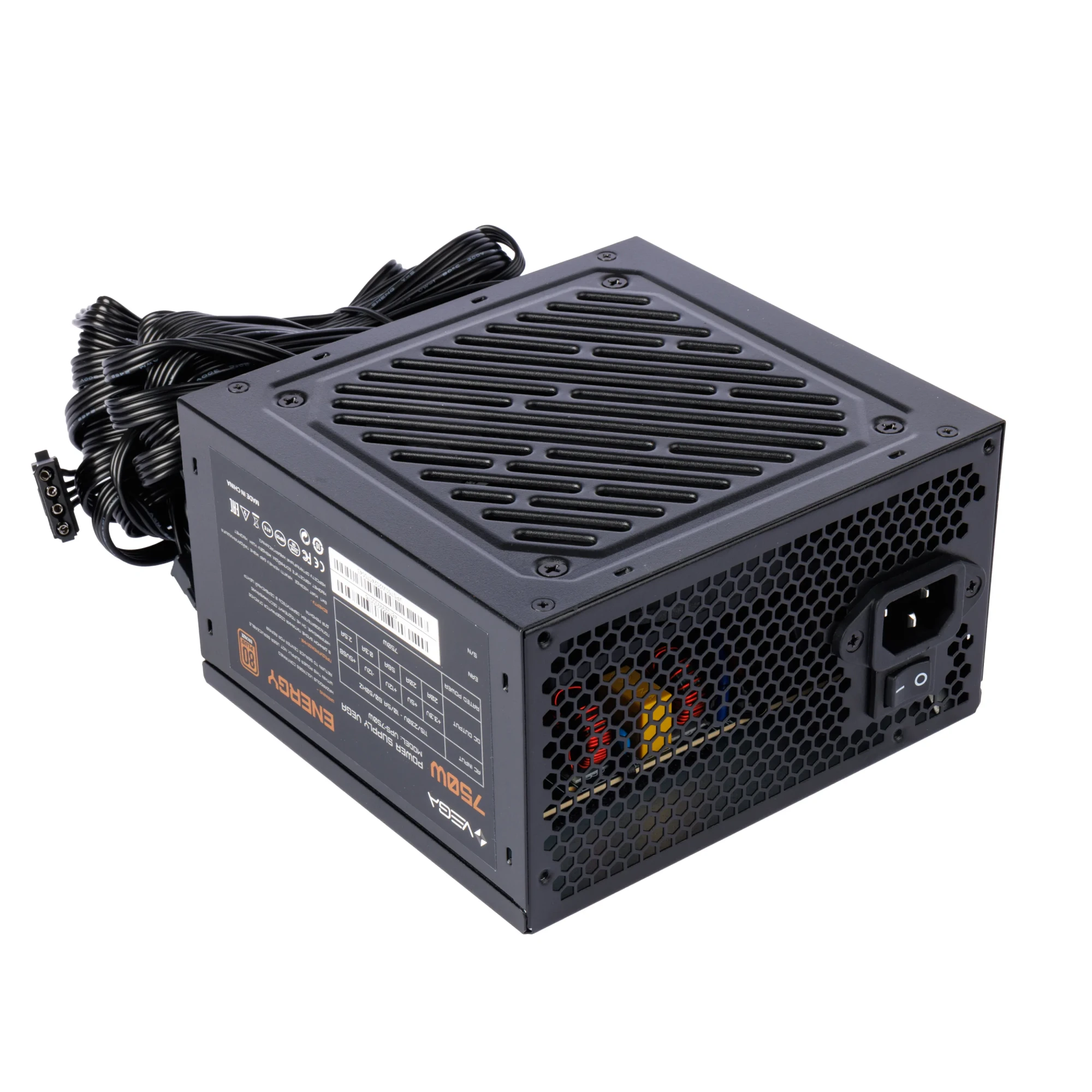 Блок питания Vega ENERGY +Bronze 750w APFC (VPS-750APFC) фото