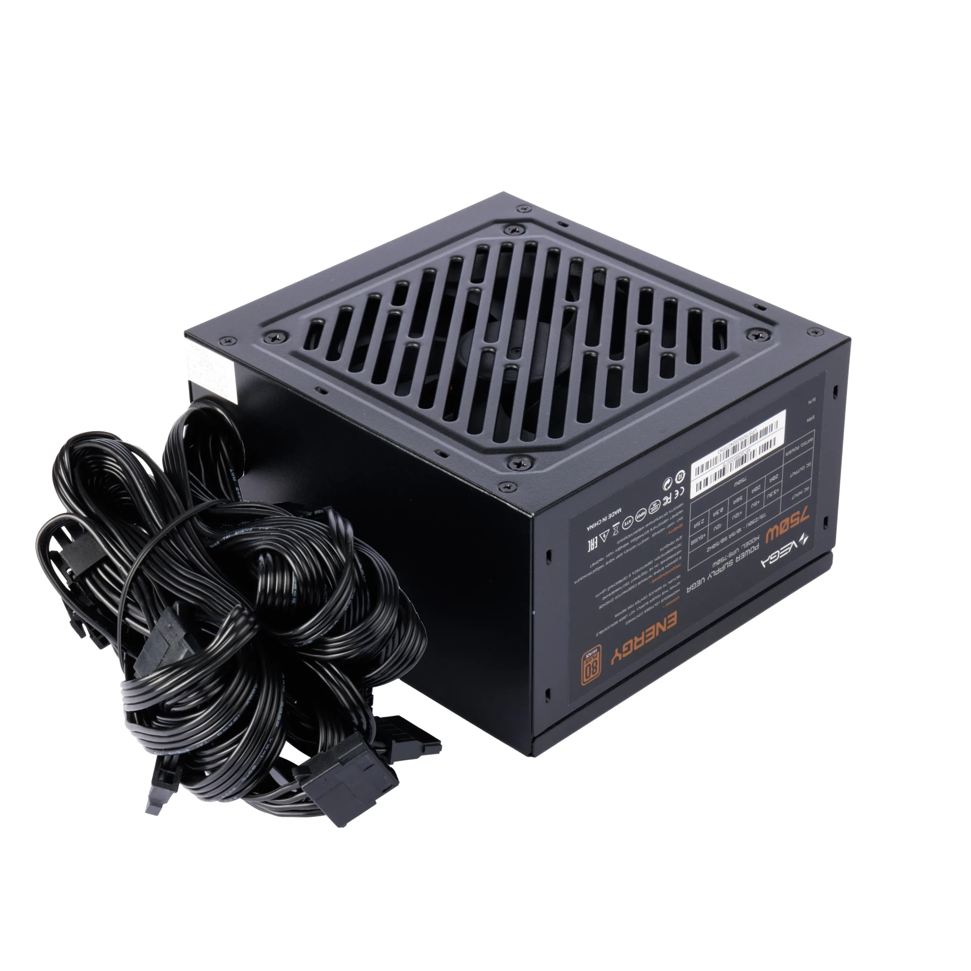 Блок питания Vega ENERGY +Bronze 750w APFC (VPS-750APFC) фото
