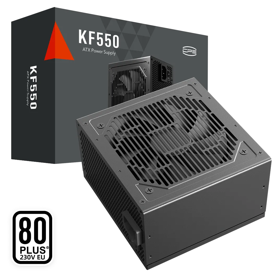 картинка Блок питания ATX 550W PCCooler KF550, 80 PLUS от магазина itmag.kz