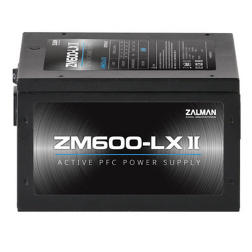 картинка Блок питания Zalman ZM600-LXII  600W, 12 cm fan, Active PFC от магазина itmag.kz