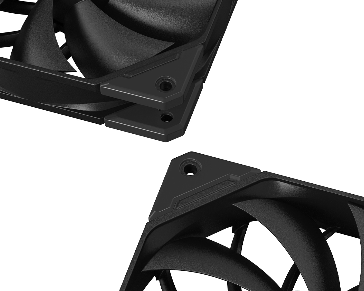 Вентилятор для корпуса ID-Cooling TF-12025-Pro Black (ID-FAN-TF-12025-PRO BLACK) фото