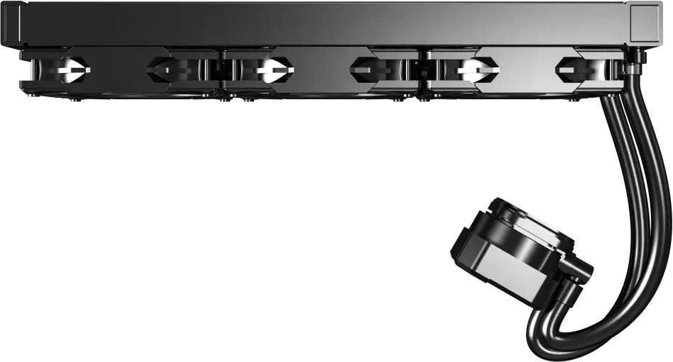 Водяное охлаждение для CPU Montech HyperFlow Silent 360, Black (HyperFlow Silent 360 (B)) фото