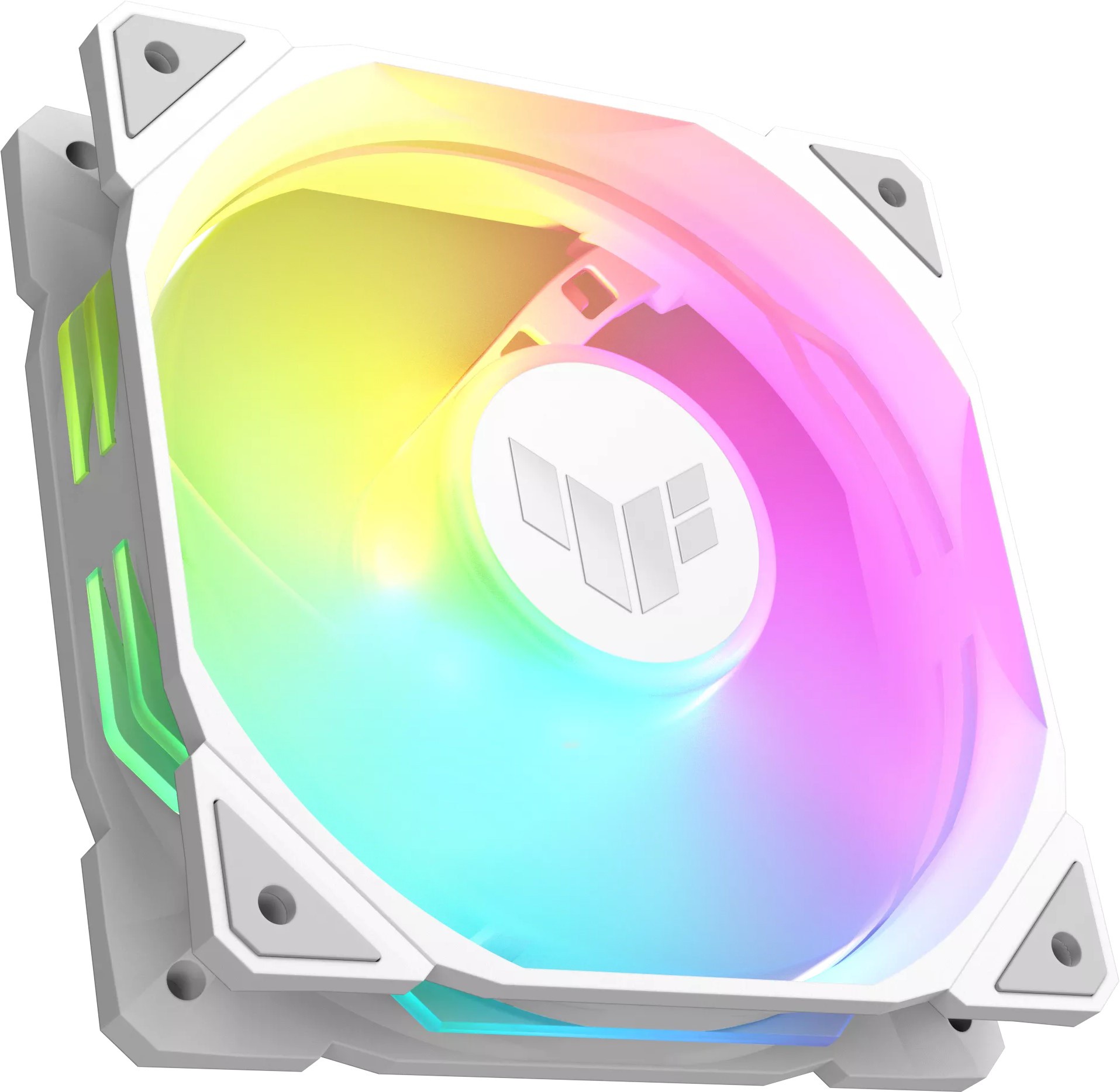 Комплект вентиляторов ASUS TUF GAMING TR120 ARGB REVERSE WHITE 3IN1 (TUF GAMING TR120 ARGB REVERSE WHITE) (TUF GAMING TR120 FAN ARGB REVERSE WHITE 3IN1) фото