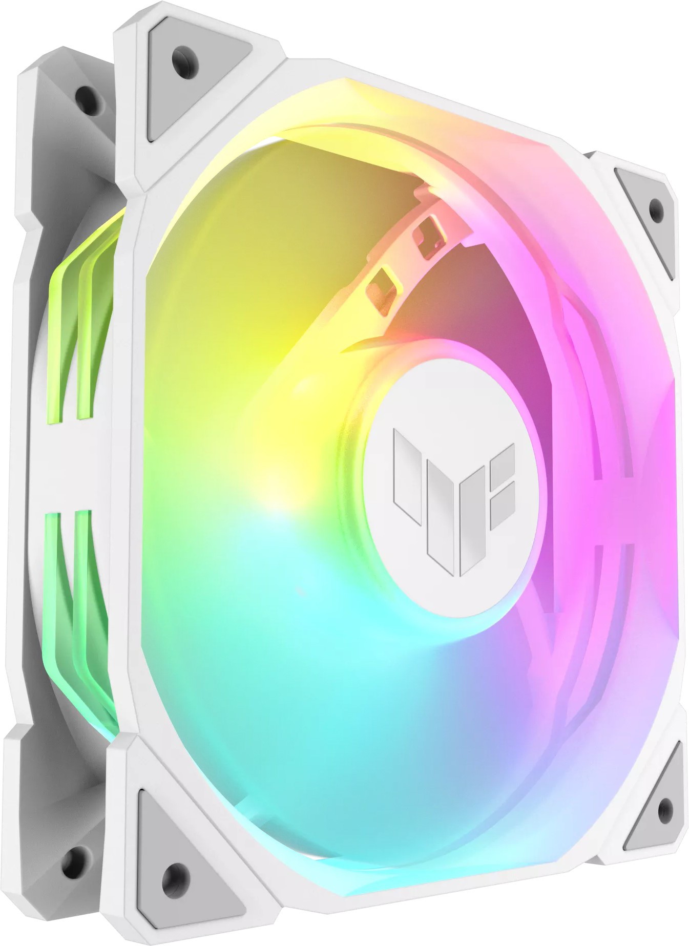 Комплект вентиляторов ASUS TUF GAMING TR120 ARGB REVERSE WHITE 3IN1 (TUF GAMING TR120 ARGB REVERSE WHITE) (TUF GAMING TR120 FAN ARGB REVERSE WHITE 3IN1) фото