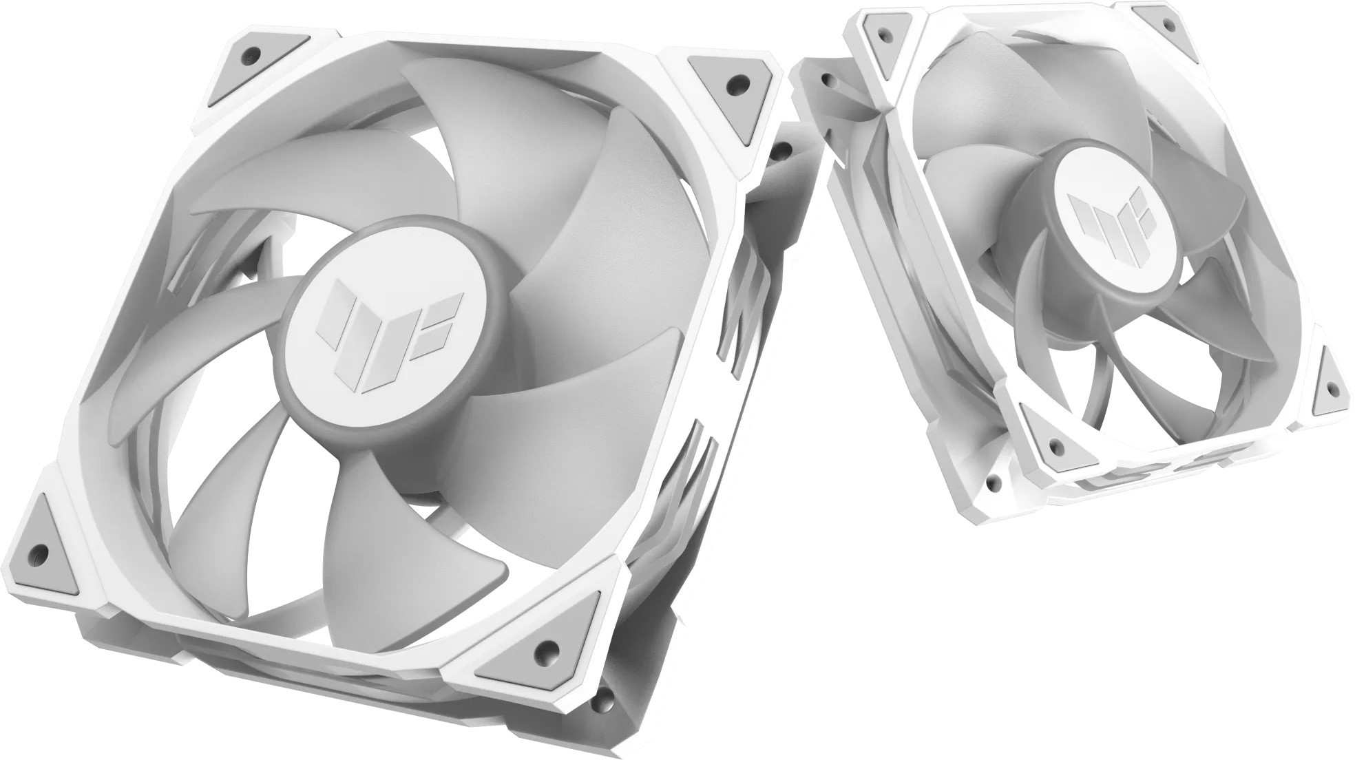 Комплект вентиляторов ASUS TUF GAMING TR120 ARGB REVERSE WHITE 3IN1 (TUF GAMING TR120 ARGB REVERSE WHITE) (TUF GAMING TR120 FAN ARGB REVERSE WHITE 3IN1) фото