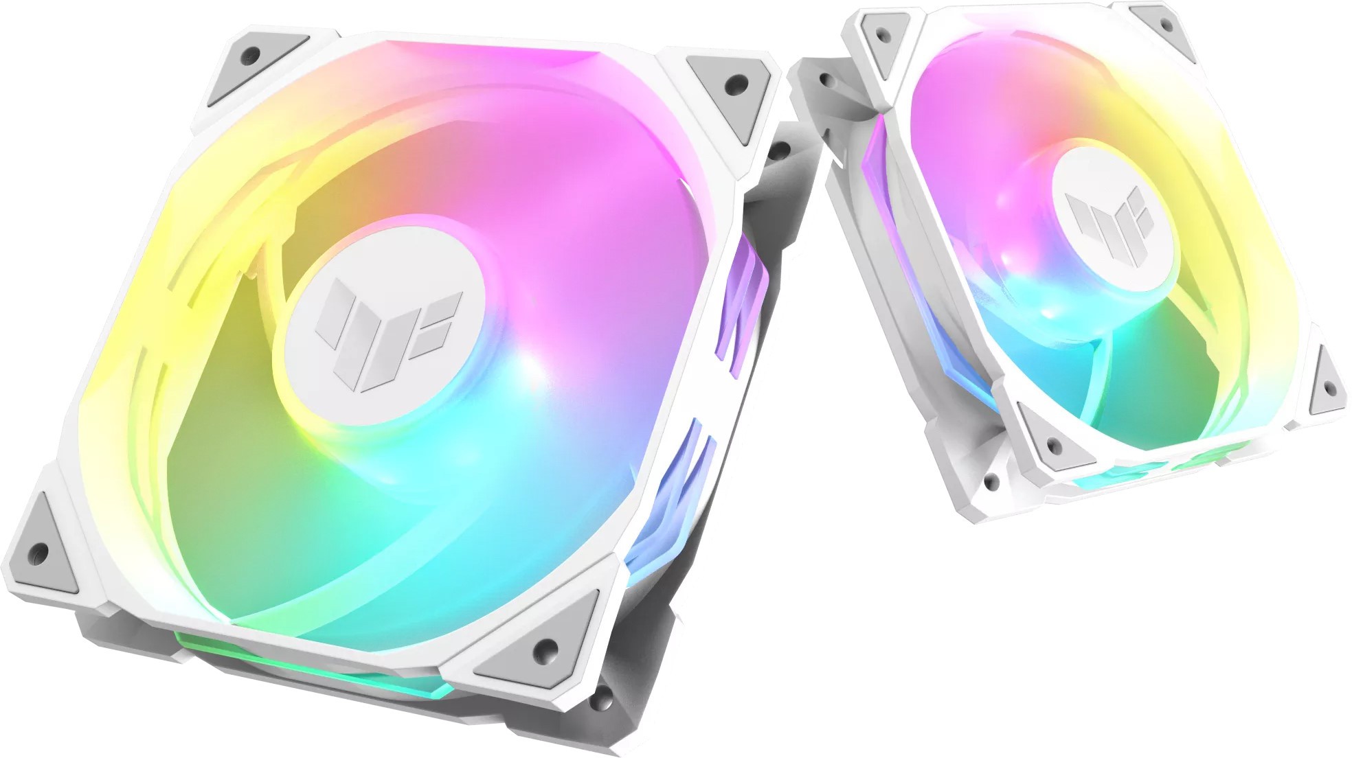 Комплект вентиляторов ASUS TUF GAMING TR120 ARGB REVERSE WHITE 3IN1 (TUF GAMING TR120 ARGB REVERSE WHITE) (TUF GAMING TR120 FAN ARGB REVERSE WHITE 3IN1) фото