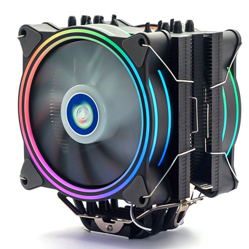 картинка Вентилятор для процессора ALSEYE H120D Universal, RGB, 120 мм, 4-pin, Rifile, H120D, OEM от магазина itmag.kz