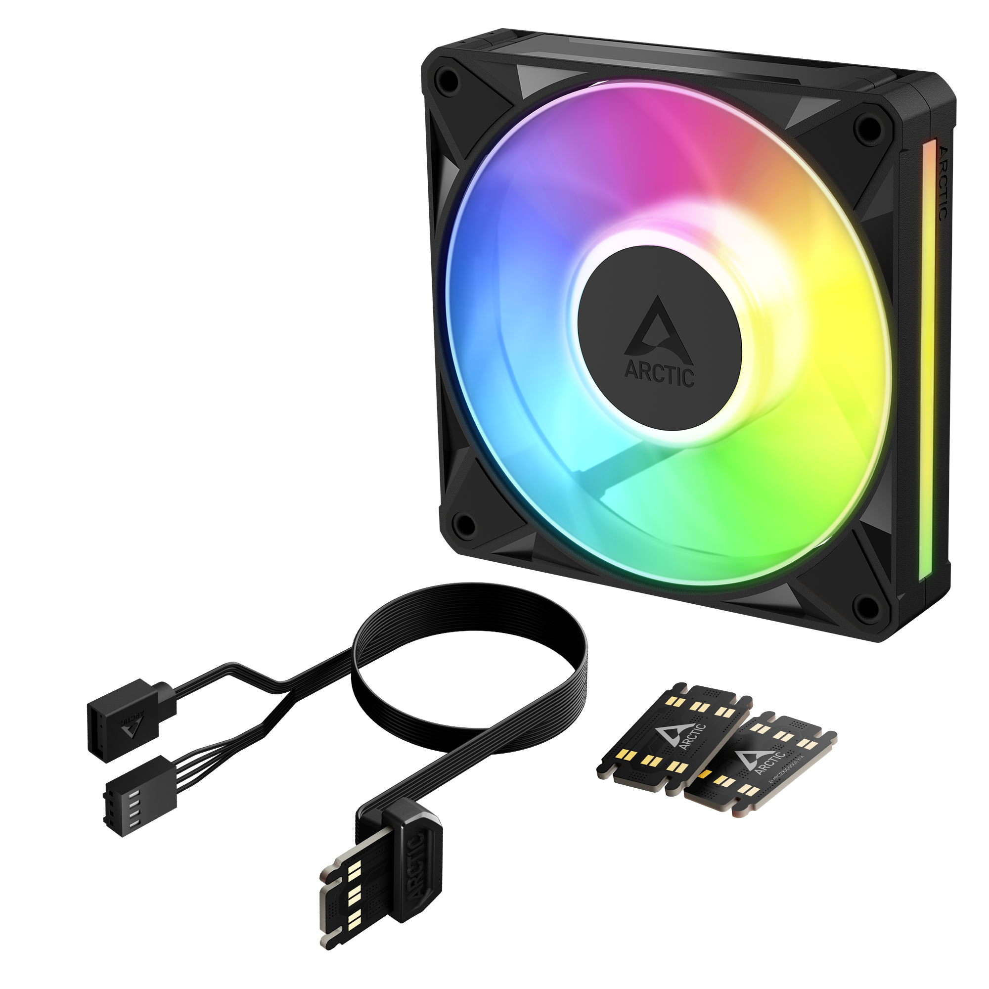 Вентилятор для корпуса ARCTIC BioniX P12 A-RGB, Black (ACFAN00335A) фото