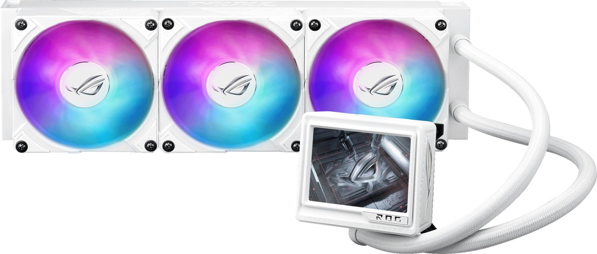 Система водяного охлаждения ASUS ROG Ryujin III 360 ARGB Extreme White (ROG RYUJIN III 360 ARGB WHT EXTREME) фото