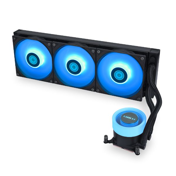 Водяное охлаждение для CPU Lian Li GALAHAD II LITE 360 RGB BLACK  (G89.GA2L36RB.00) фото
