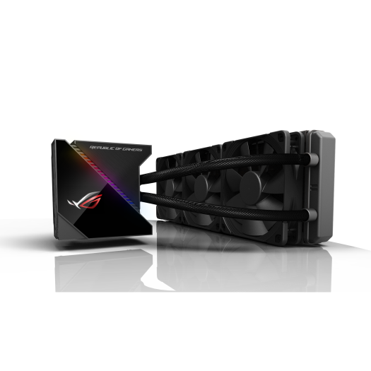 картинка Вентилятор для процессора ASUS ROG RYUO 360, AIO, 3x120mm fan, RGB, BOX от магазина itmag.kz