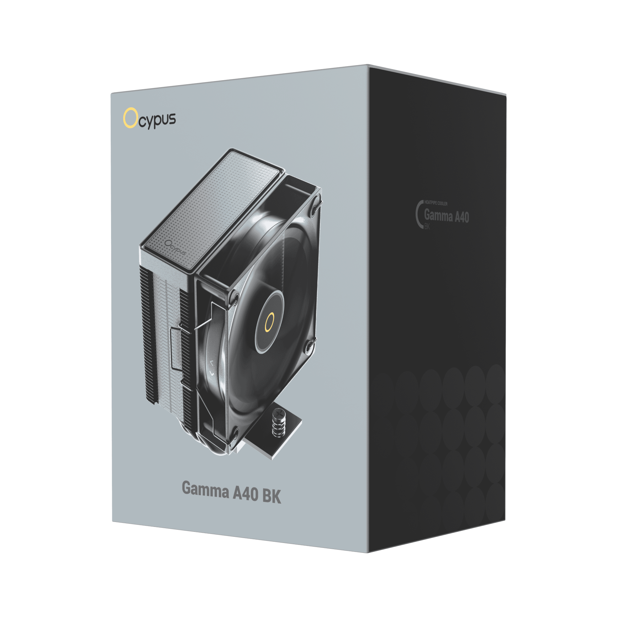 Вентилятор для процессора Ocypus Gamma A40 BK, Черный (Gamma-A40-BK1NNWN00X-GL) фото