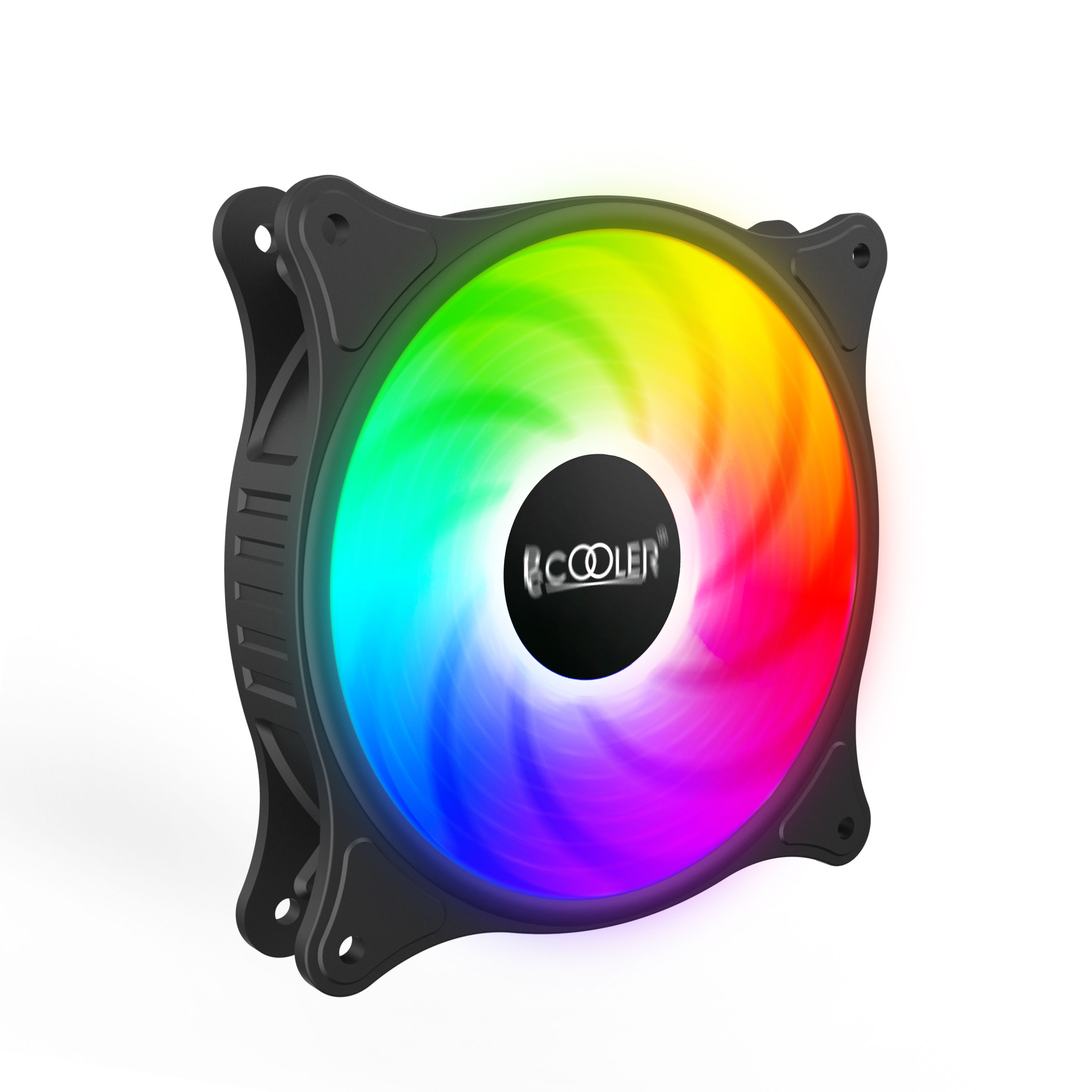картинка Кулер для корпуса PCcooler FX-120-3 RGB(fix), 12cm, 1200rpm, 3pin от магазина itmag.kz