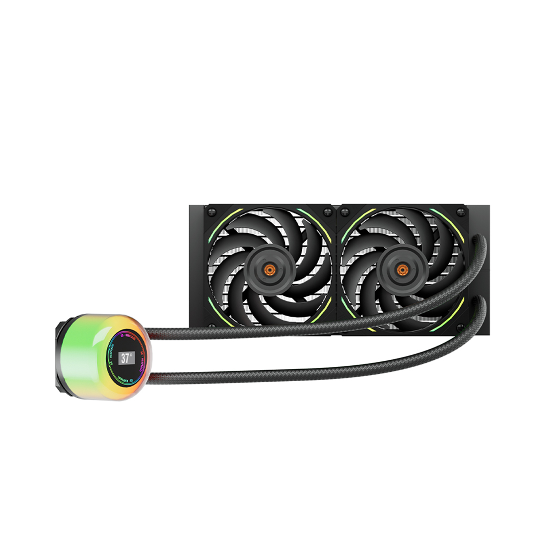 Кулер с водяным охлаждением 1STPLAYER CC 240 BLACK (CC 240 BLACK) фото
