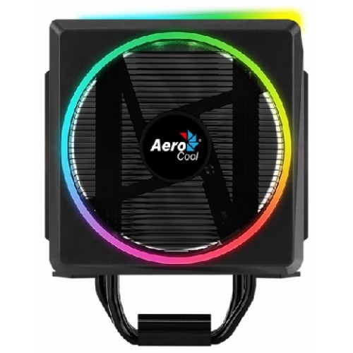 Кулер Aerocool Cylon 4 ARGB PWM 4P, S775/1700/115X/2011/2066/AM4, 145W,12cm,4pin,Al,800-1800rpm,26dB (CYLON 4 ARGB PWM 4P/S1700) фото