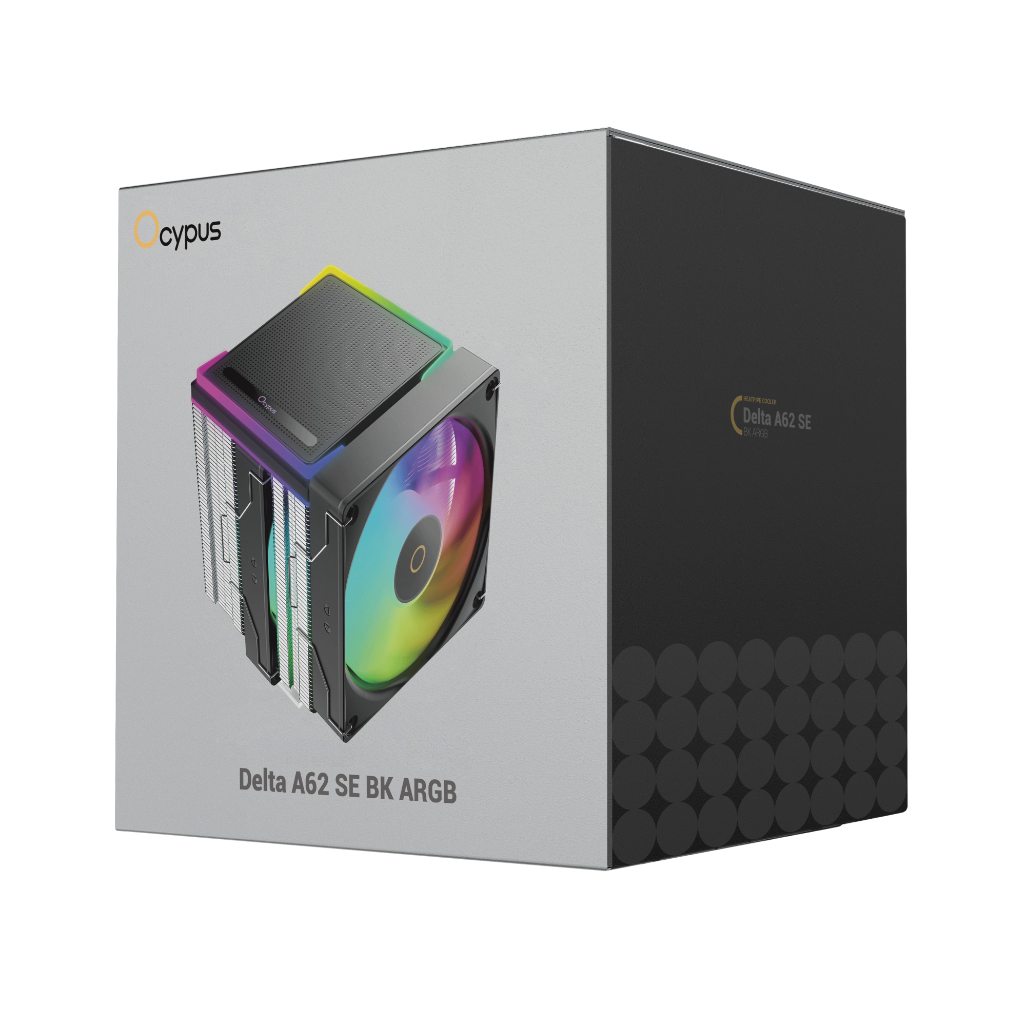 Вентилятор для процессора Ocypus Delta A62 SE BK ARGB, Черный (Delta-A62-BK2AAWN00S-GL) фото