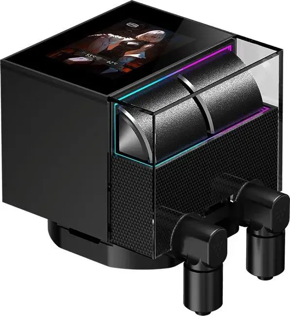 Водяное охлаждение для CPU PCCooler DS360 ARGB Display - Черный (DS360 ARGB Display BK) фото