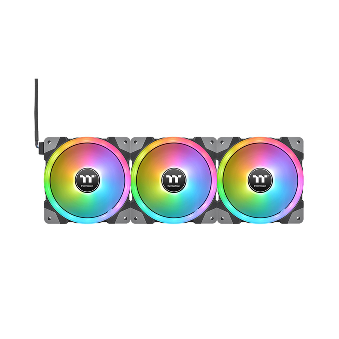 картинка Кулер для компьютерного корпуса Thermaltake SWAFAN EX14 RGB PC Cooling Fan (3-Fan Pack) от магазина itmag.kz