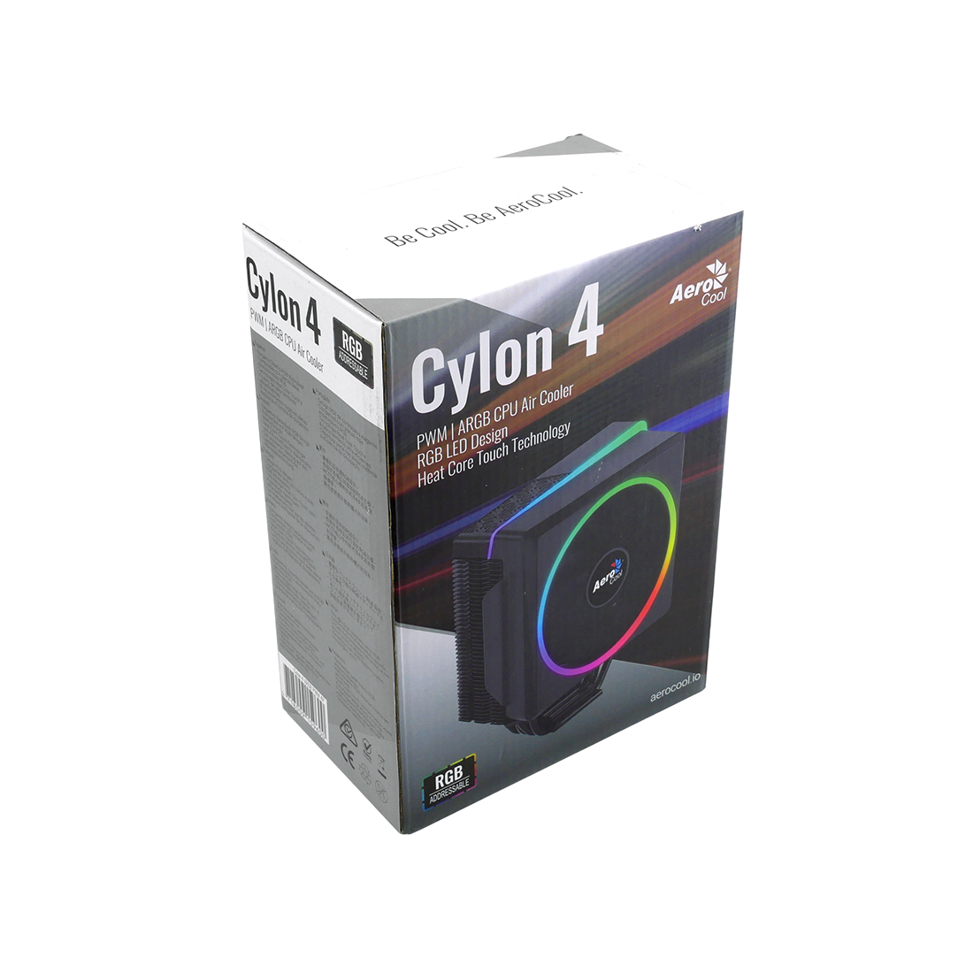 картинка Кулер для процессора Aerocool Cylon 4F ARGB PWM 4P от магазина itmag.kz
