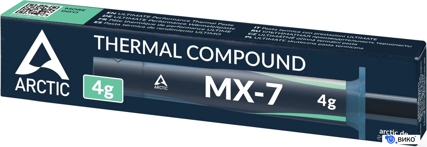 Термопаста ARCTIC MX-7, 4g, 2.9g/cm3 (ACTCP00090A) фото