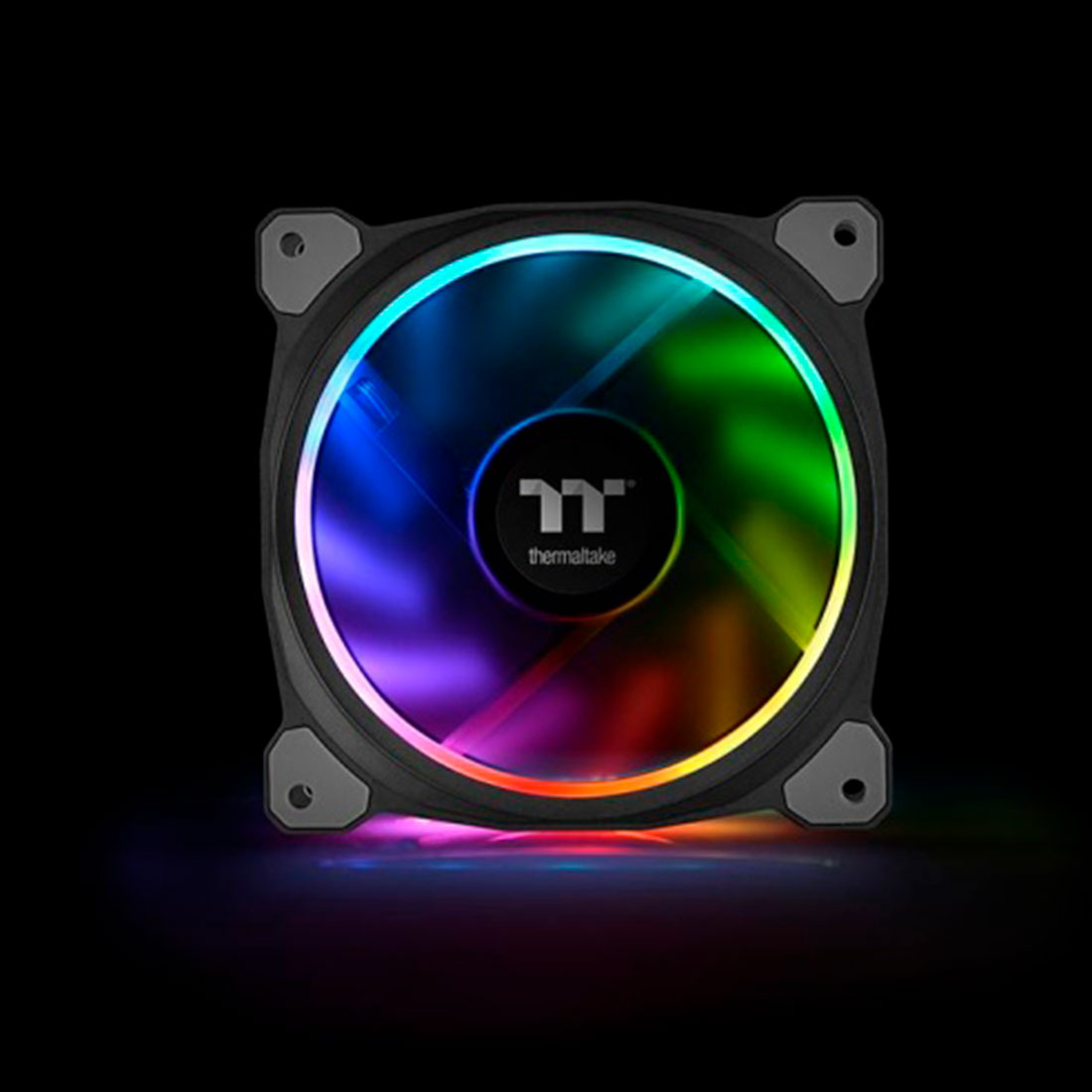 картинка Кулер для компьютерного корпуса Thermaltake Riing Plus 14 RGB Radiator Fan TT Premium Edition (3-Fan от магазина itmag.kz