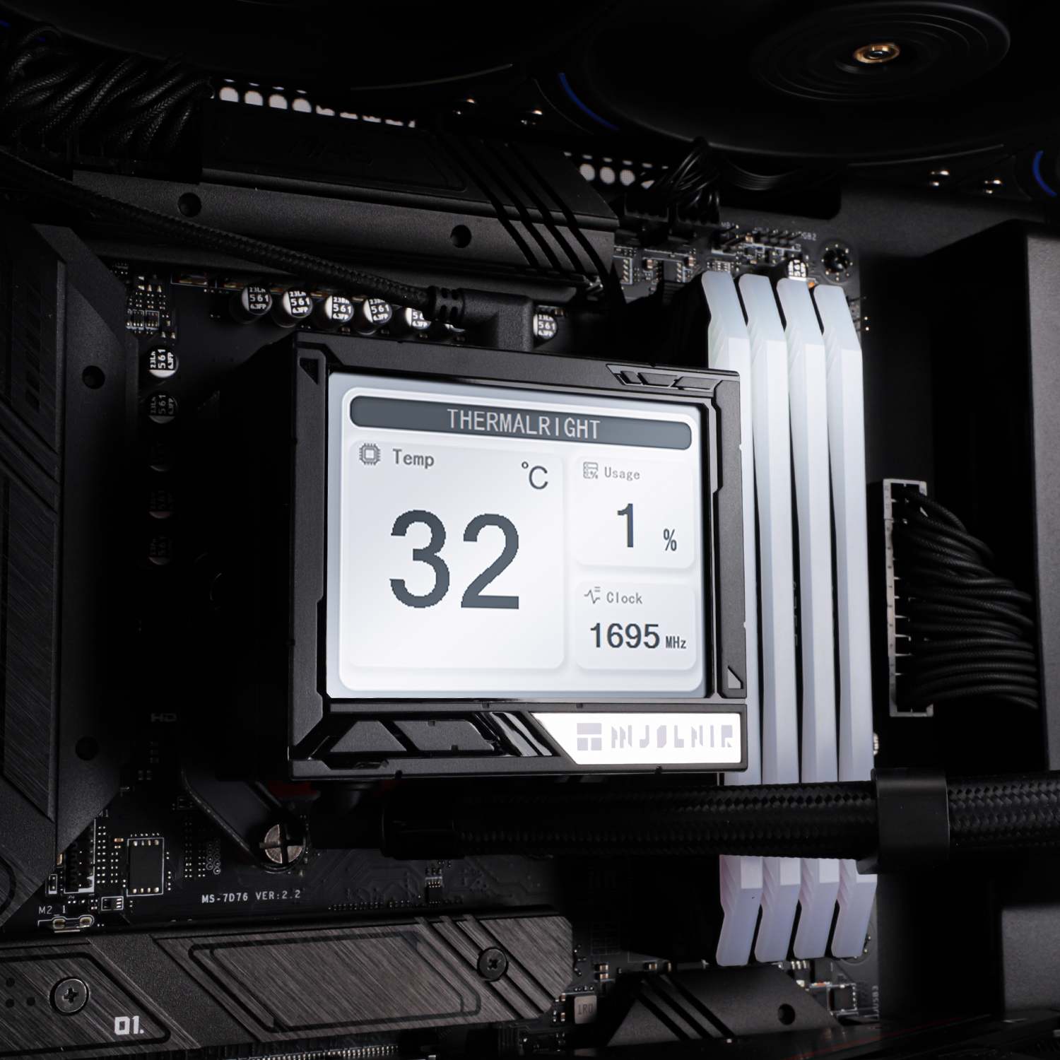 Система жидкостного охлаждения Thermalright Mjolnir Vision 360 ARGB BLACK (MVU360ARGBB) фото