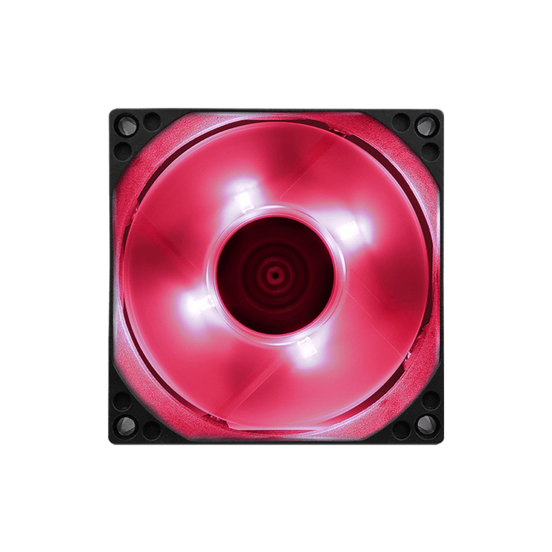 картинка Кулер для компьютерного корпуса AeroCool Motion 8 Red-3P от магазина itmag.kz