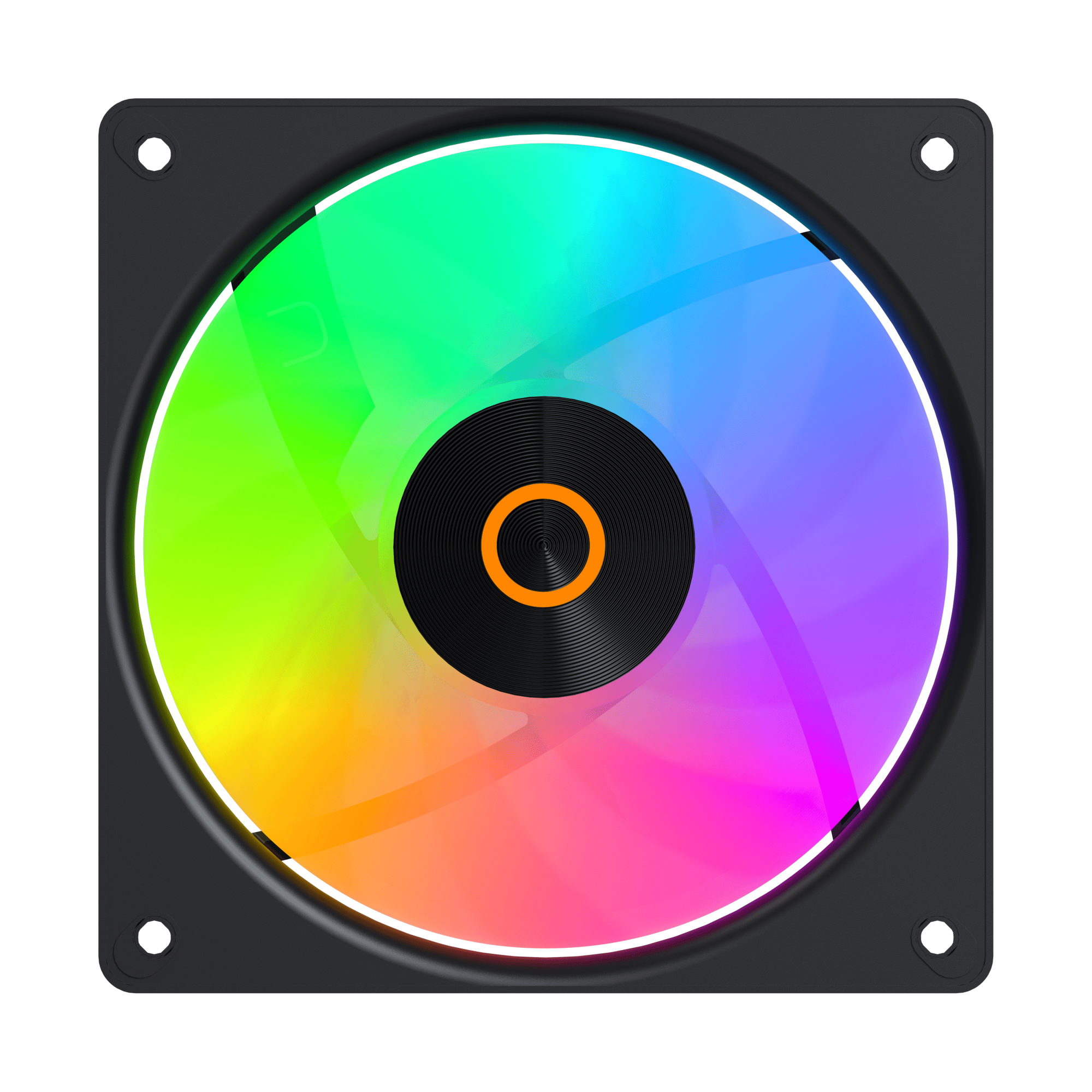 Вентилятор для корпуса Ocypus Gamma F12 Elite BK ARGB REVERSE BLADE 3-IN-1 (Gamma-F12-BK3AM01E-GL) фото