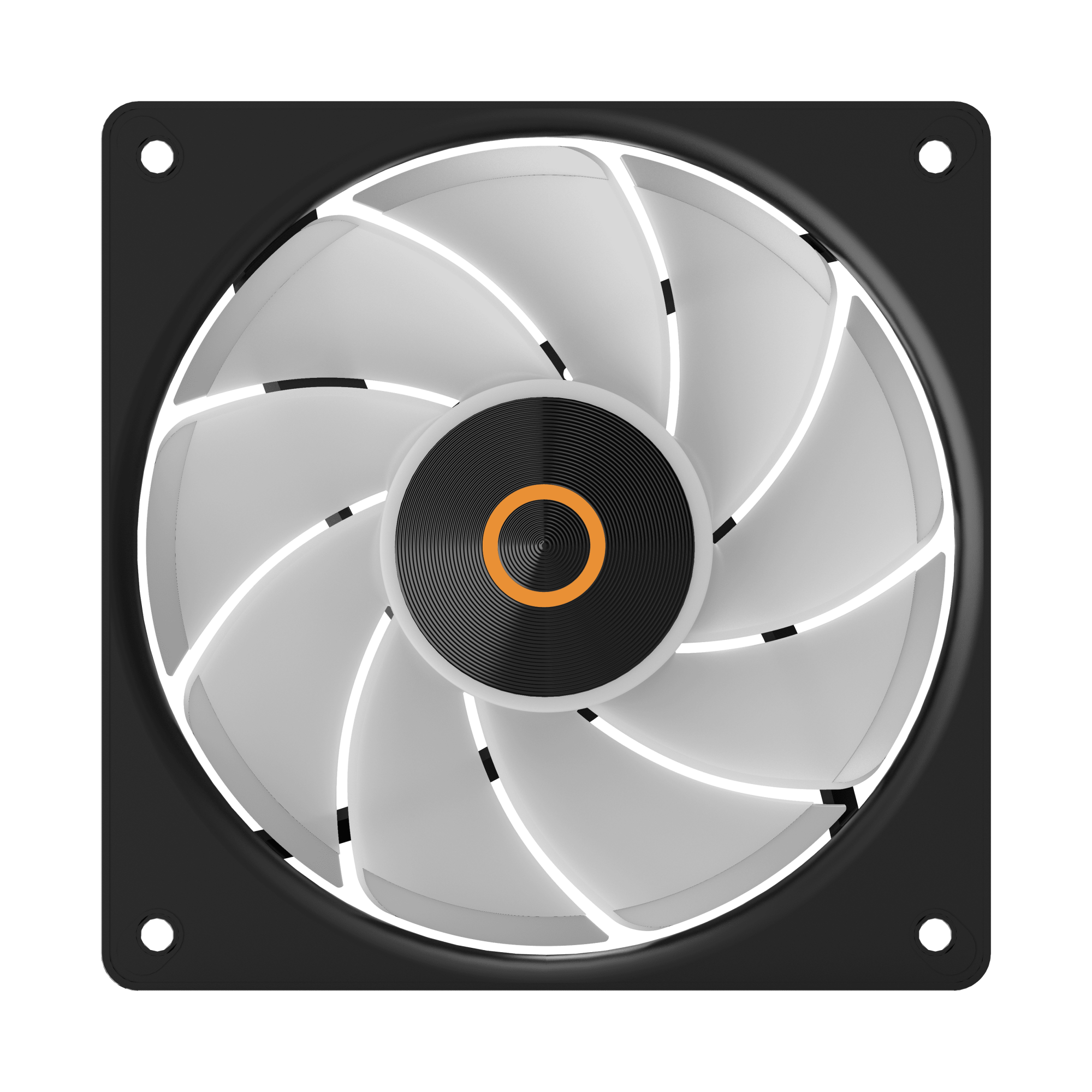 Вентилятор для корпуса Ocypus Gamma F12 Elite BK ARGB REVERSE BLADE 3-IN-1 (Gamma-F12-BK3AM01E-GL) фото