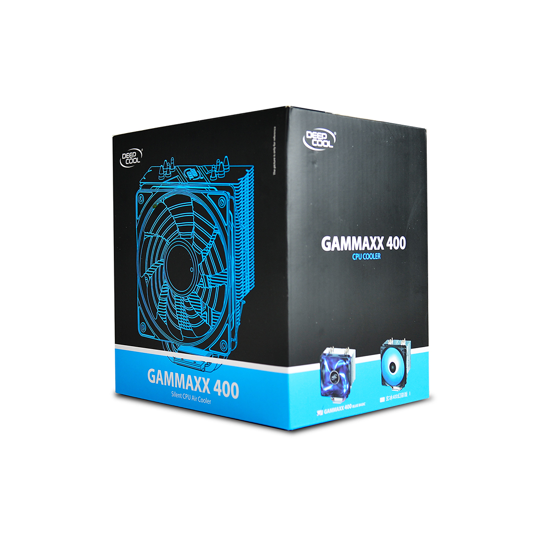 картинка Кулер для процессора Deepcool GAMMAXX 400 Blue Basic от магазина itmag.kz