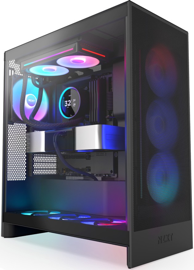 Кулер с водяным охлаждением NZXT Kraken Elite 240 RGB V2 Black (RL-KR24E-B2) фото