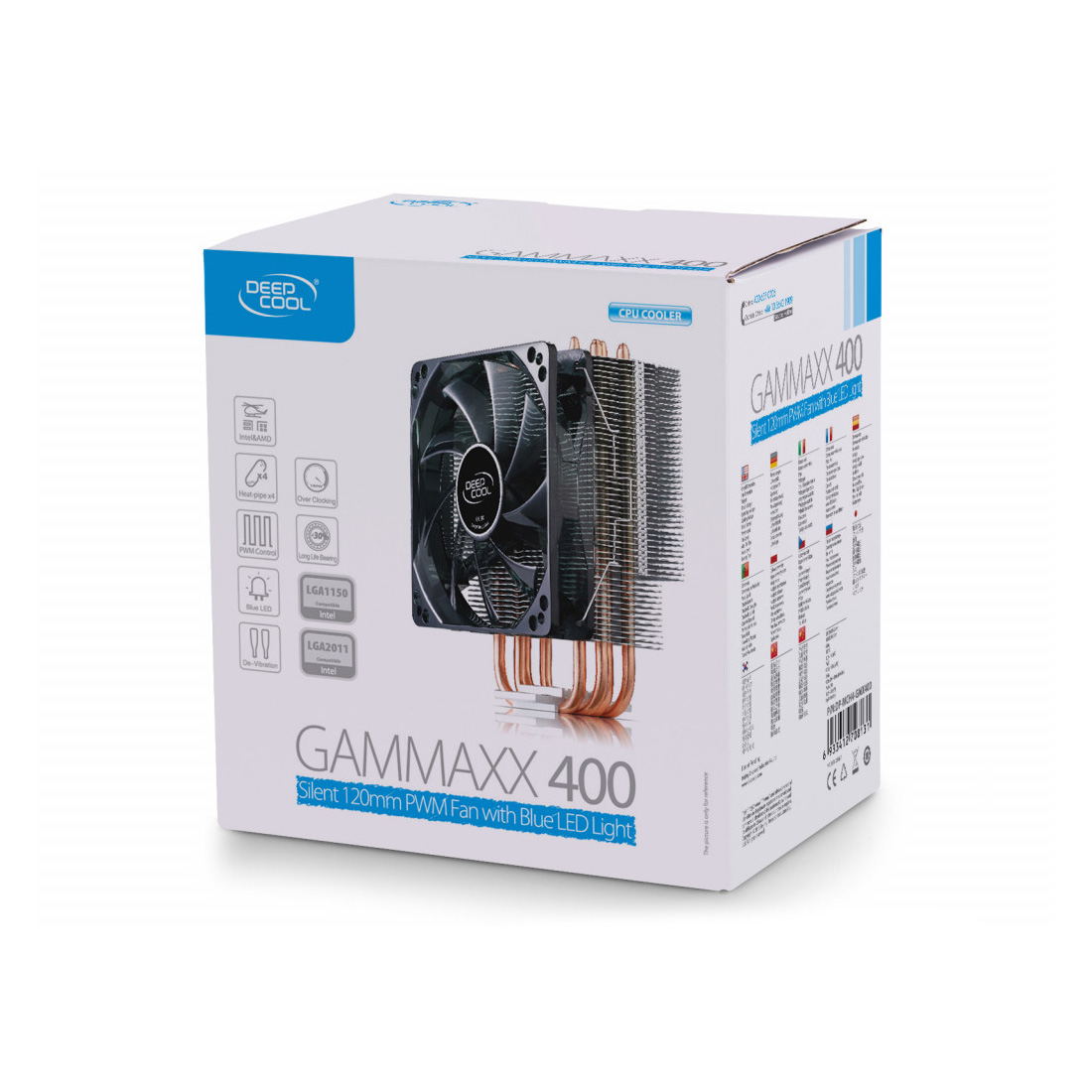 картинка Кулер для процессора Deepcool GAMMAXX 400 White от магазина itmag.kz