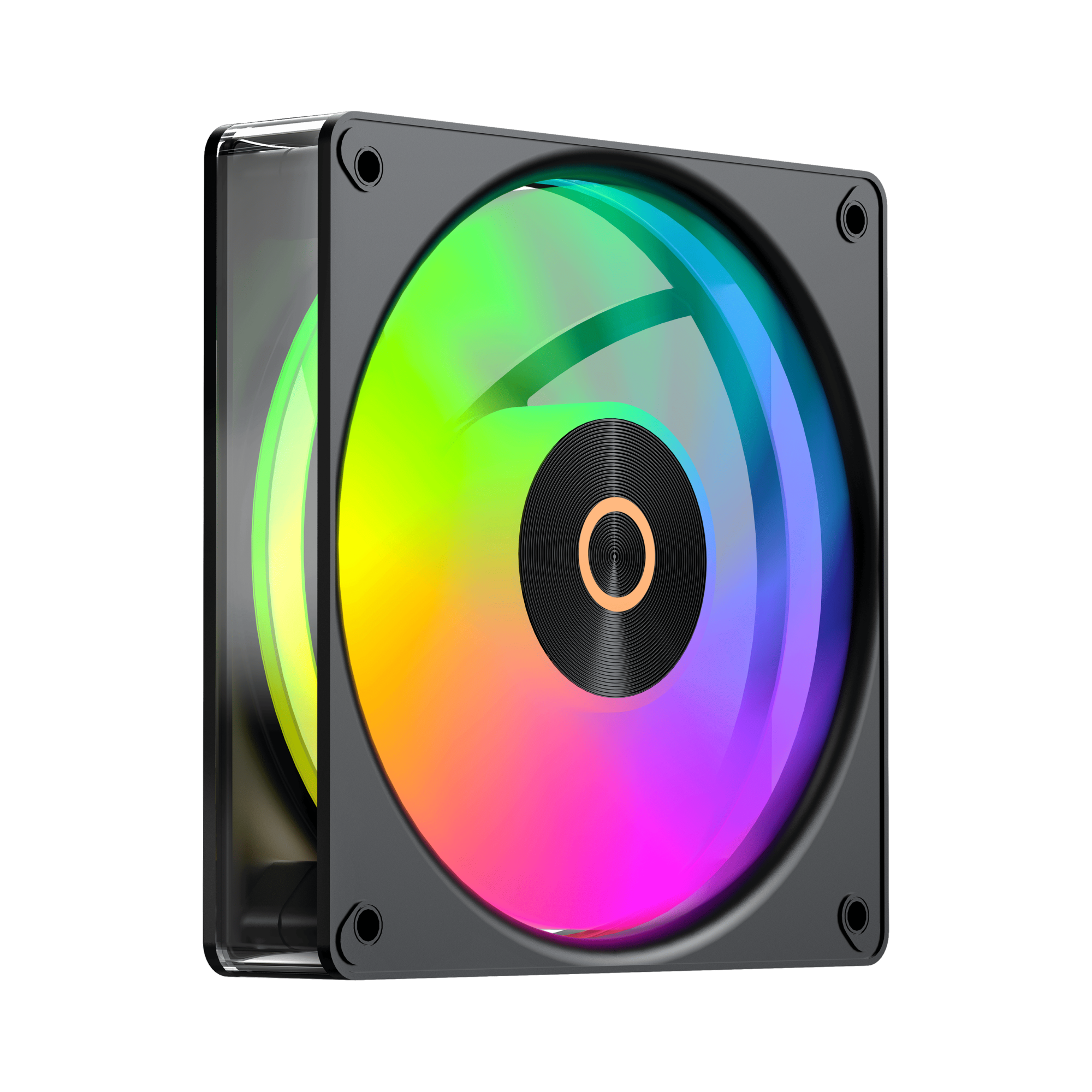 Вентилятор для корпуса Ocypus Gamma F12 Elite BK ARGB, Черный (Gamma-F12-BK1AM00E-GL) фото