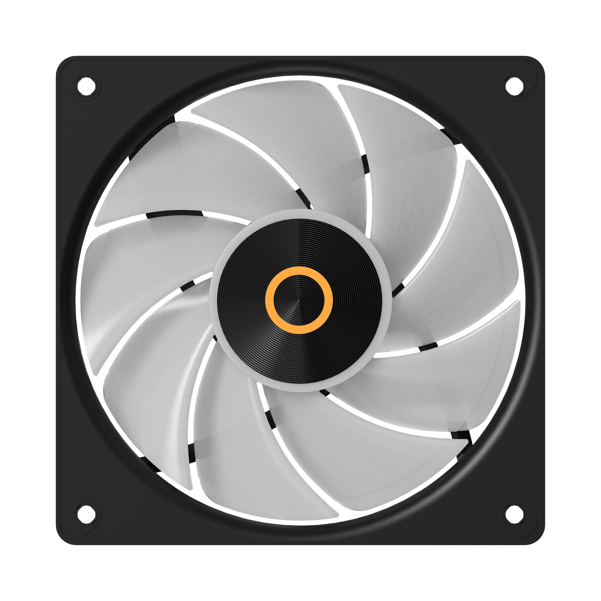 Вентилятор для корпуса Ocypus Gamma F12 Elite BK ARGB, Черный (Gamma-F12-BK1AM00E-GL) фото